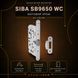 Безшумний механізм SIBA SB9650 WC (Evolution) матовий хром MSC + SP4 1139 фото 1