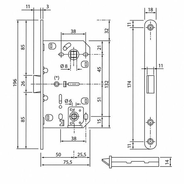Безшумний механізм SIBA SB9650 WC (Evolution) полірована латунь PB 975 фото