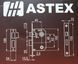 Корпус защіпки ASTEX 751 WC CR 25159 фото 10