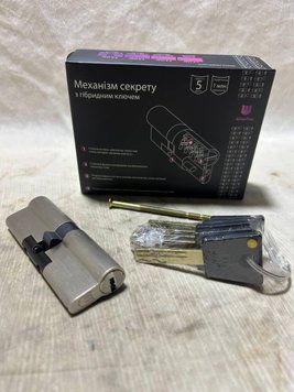 Циліндр SHERLOCK HK-90 (45x45) нікель сатин 22795 фото