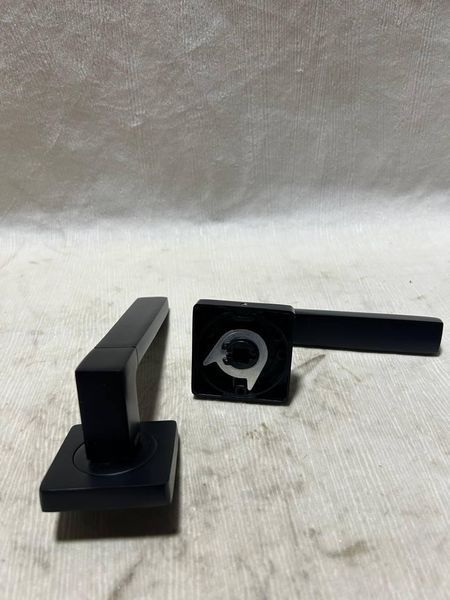 Дверна ручка KEDR HRoz-06.081-AL-Black mat 32233 фото