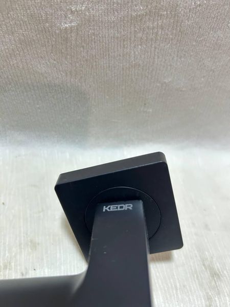 Дверна ручка KEDR HRoz-06.148-AL-Black Mat 34938 фото