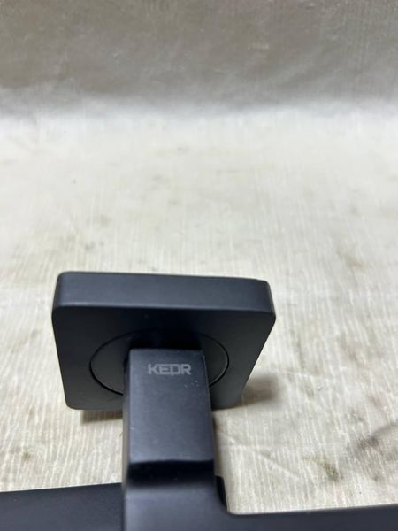Дверна ручка KEDR HRoz-06.180-AL-Black Mat 32231 фото